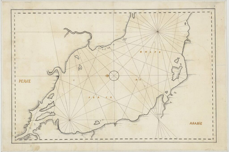 A 17th-century maritime chart by French cartographer Bellin labels the region “Golfe Persique” (Persian Gulf). Historical atlases uniformly applied the name of Persia to this gulf A 17th-century maritime chart by French cartographer Bellin labels the region “Golfe Persique” (Persian Gulf). Historical atlases uniformly applied the name of Persia to this gulf